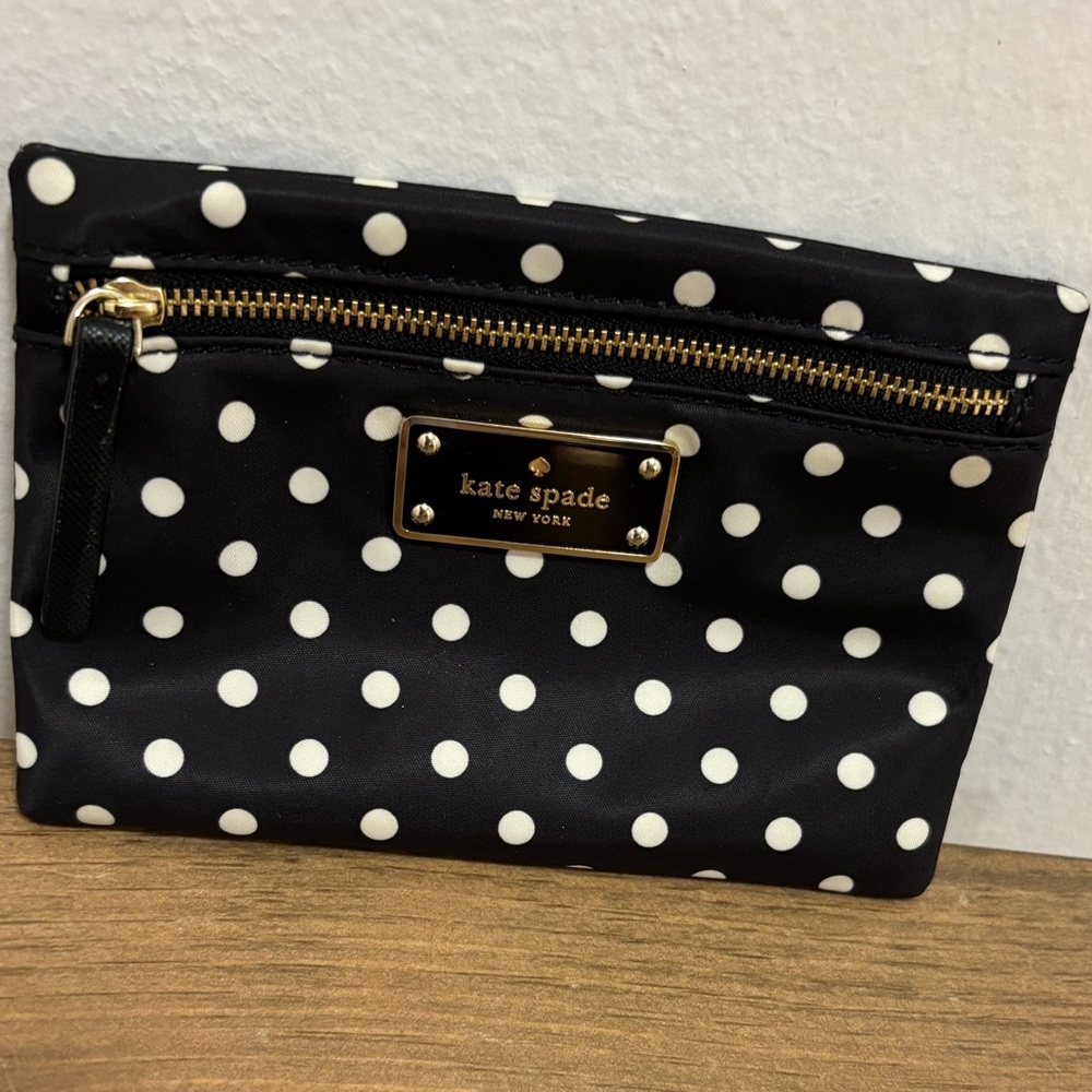 Kate Spade Drewe Polka Dot Zip Pouch